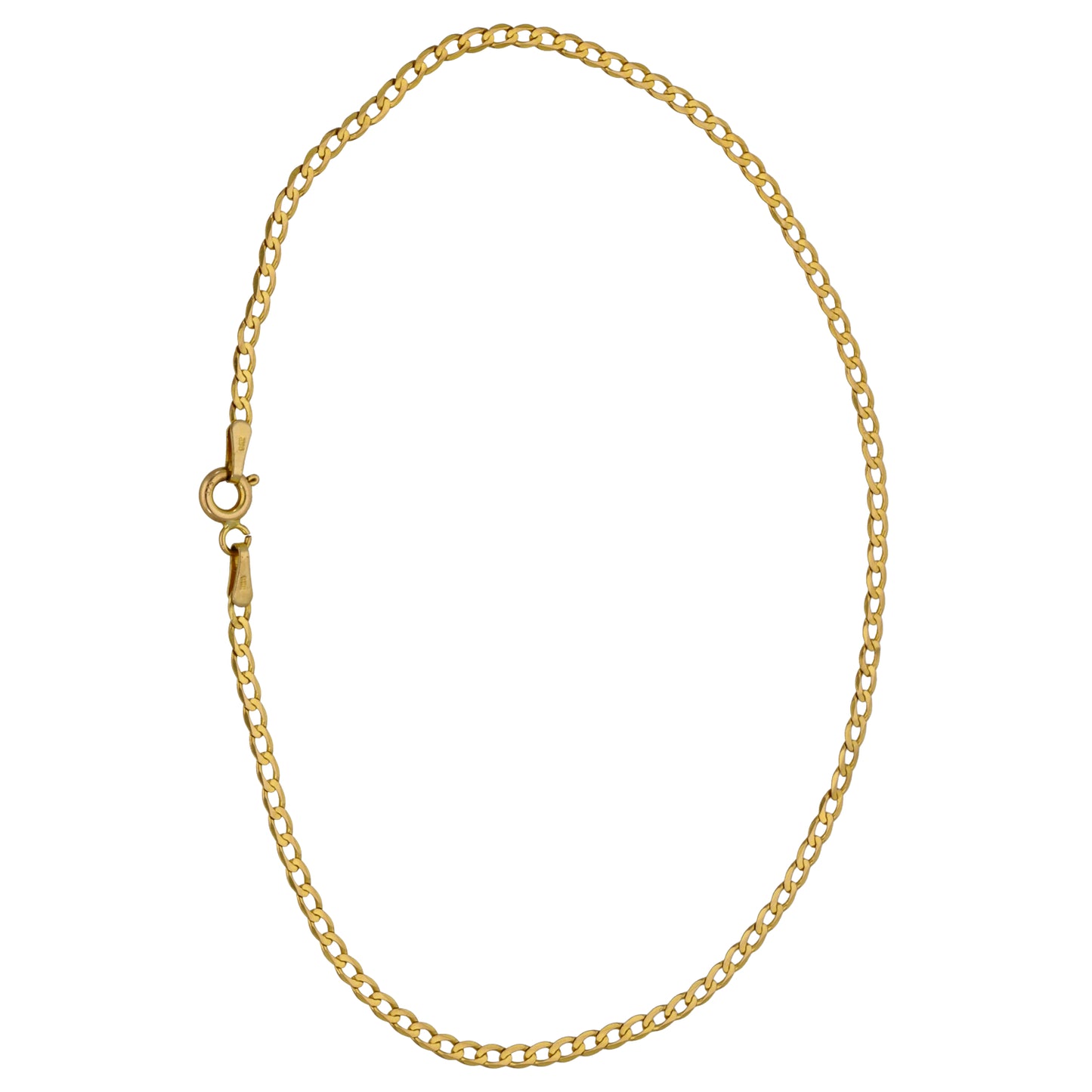 9ct Gold Curb Bracelet