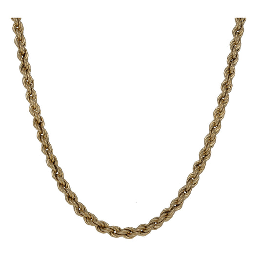 9ct Gold Rope Chain 24"