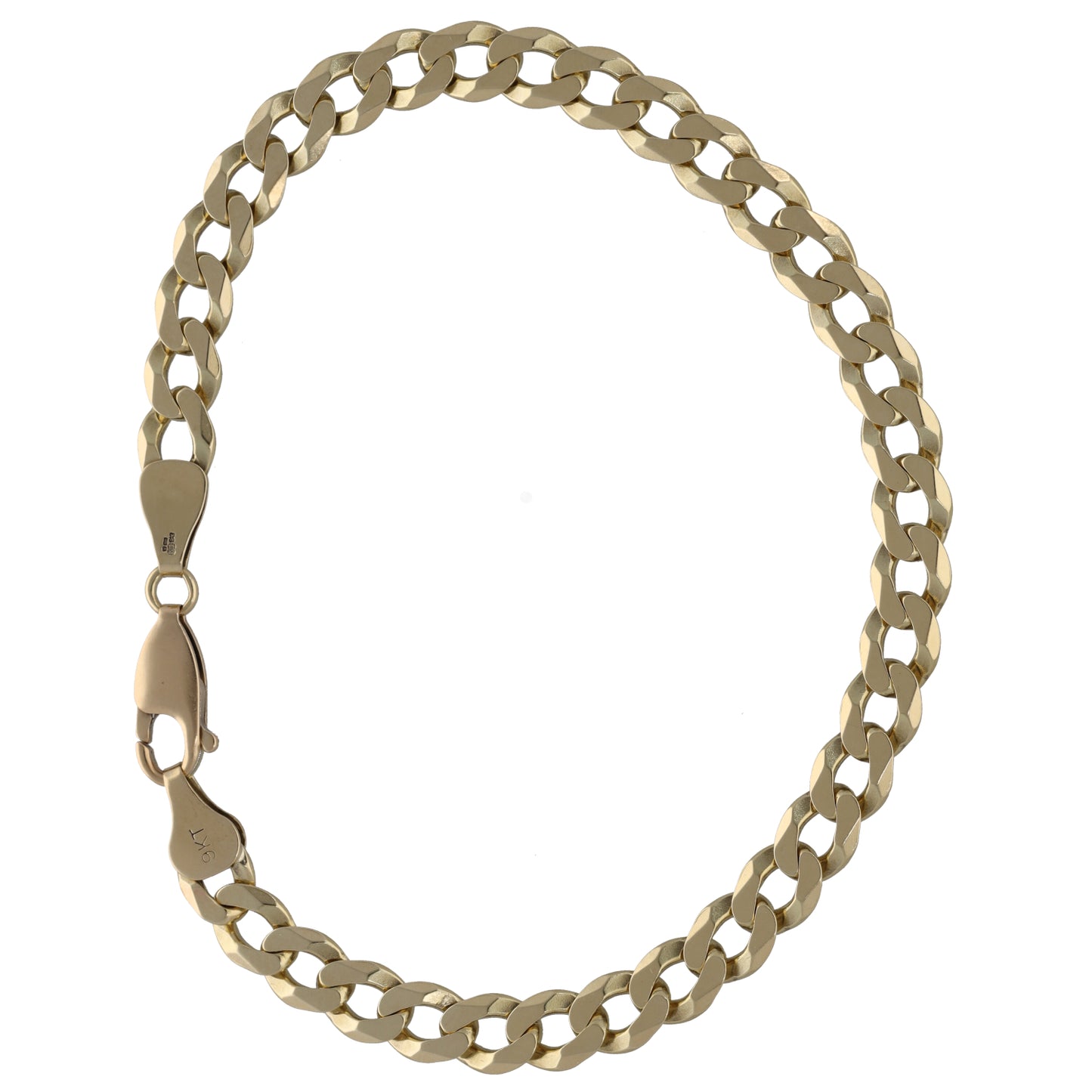 9ct Gold Curb Bracelet