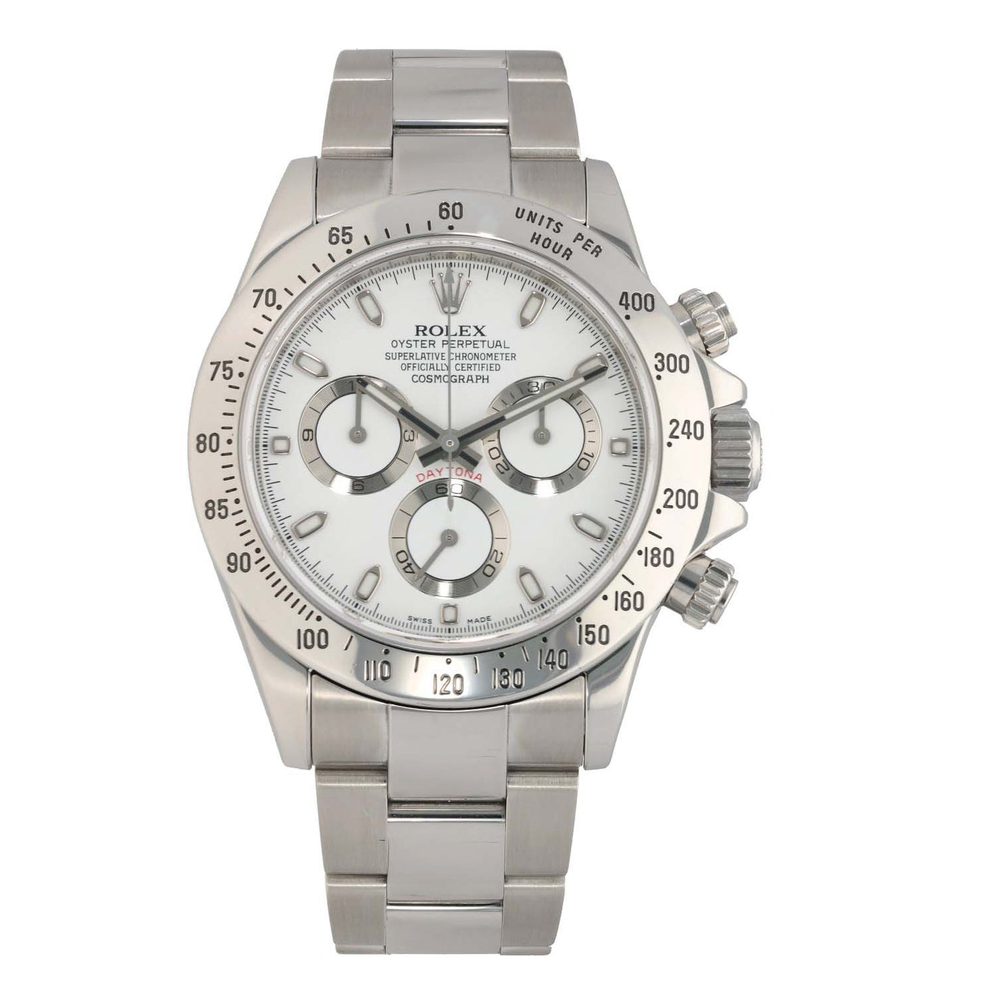 Rolex Daytona 116520 40mm Stainless Steel Watch