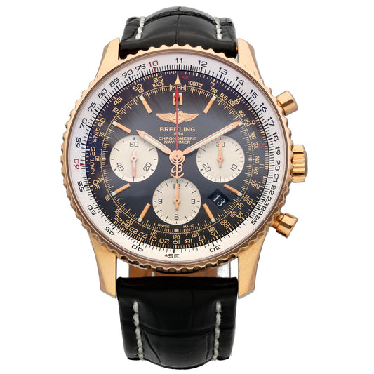 Breitling Navitimer 01 RB0120 43mm Gold Watch
