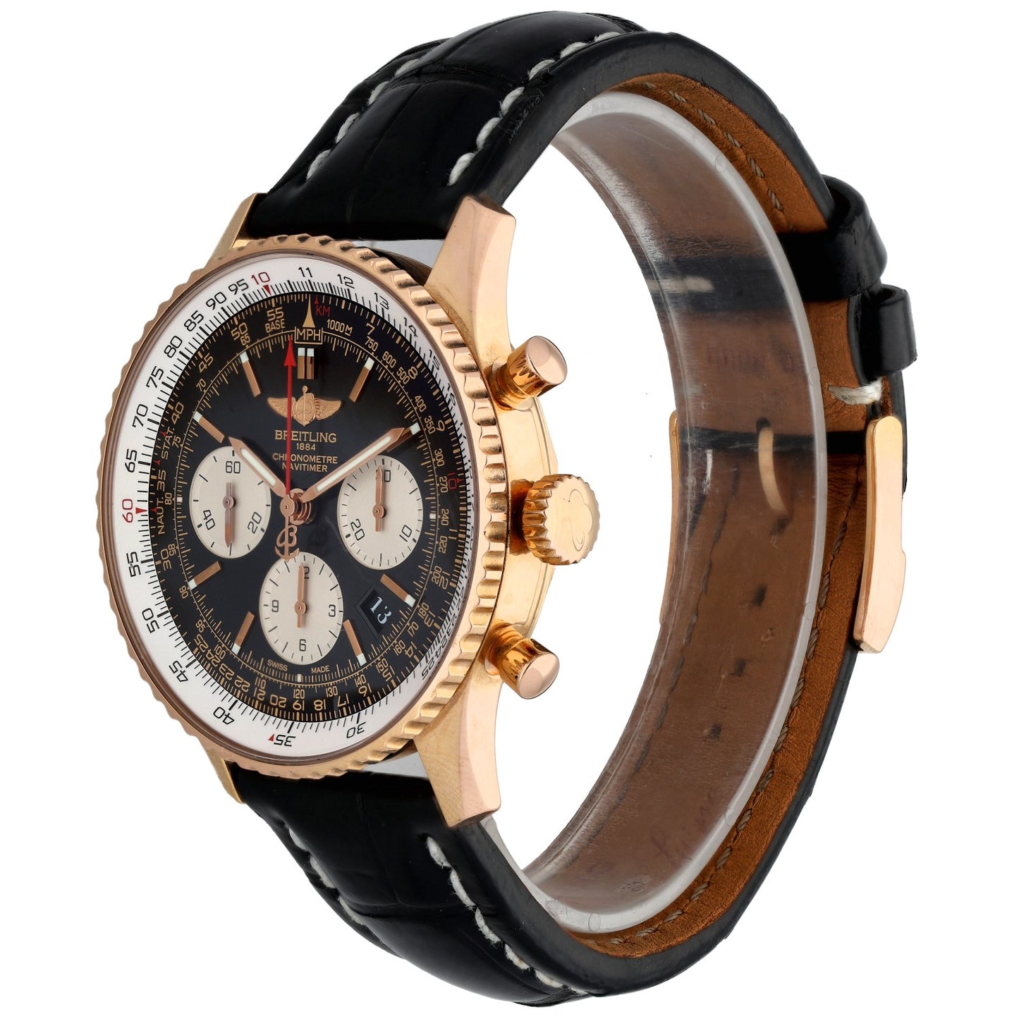 Breitling Navitimer 01 RB0120 43mm Gold Watch
