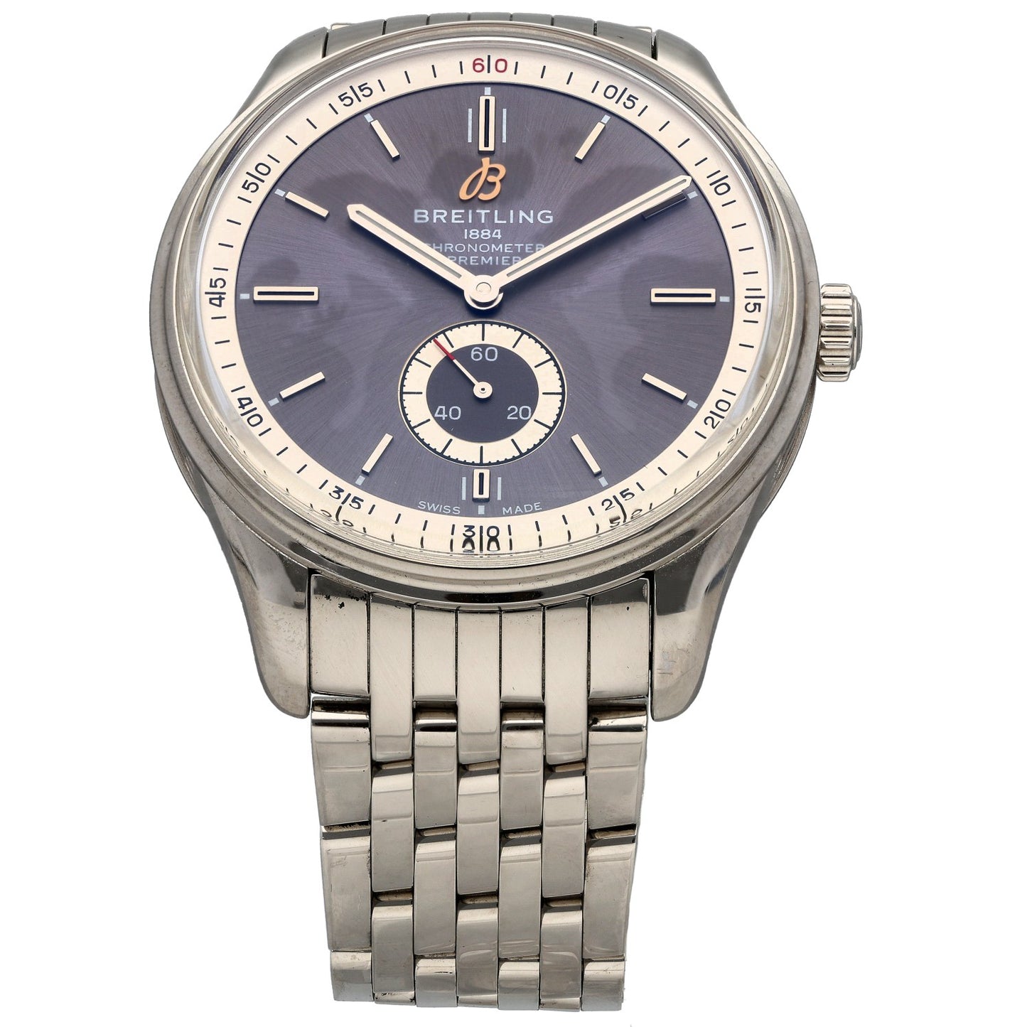 Breitling Premier A37340 40mm Stainless Steel Watch