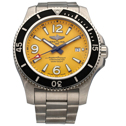 Breitling Superocean A17367 44mm Stainless Steel Watch