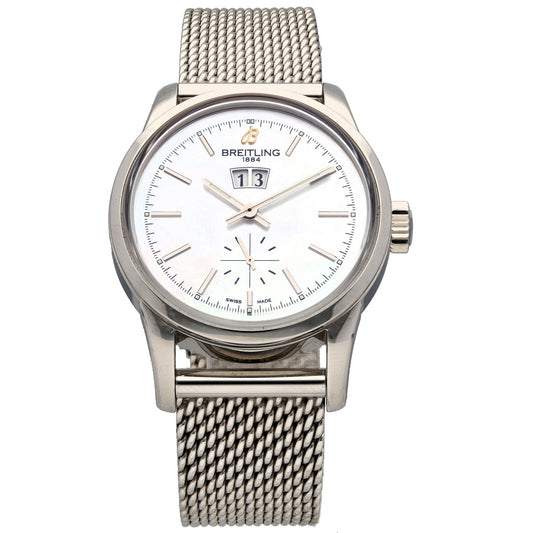 Breitling Transocean 38 A16310 38mm Stainless Steel Watch