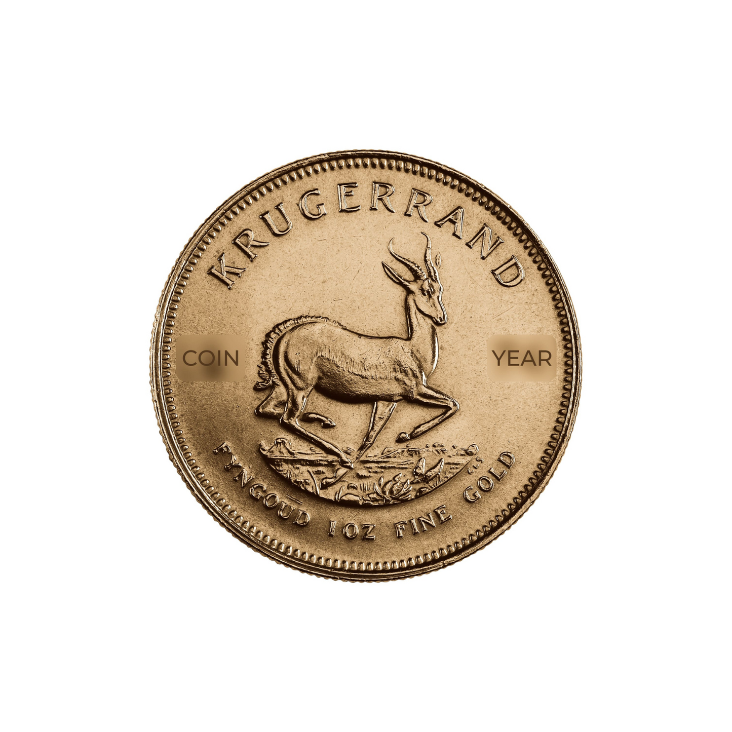 22ct Gold 1oz Krugerrand Coin - Various Dates