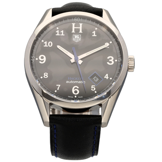 Tag Heuer Carrera Hackett WV211R 39mm Stainless Steel Watch
