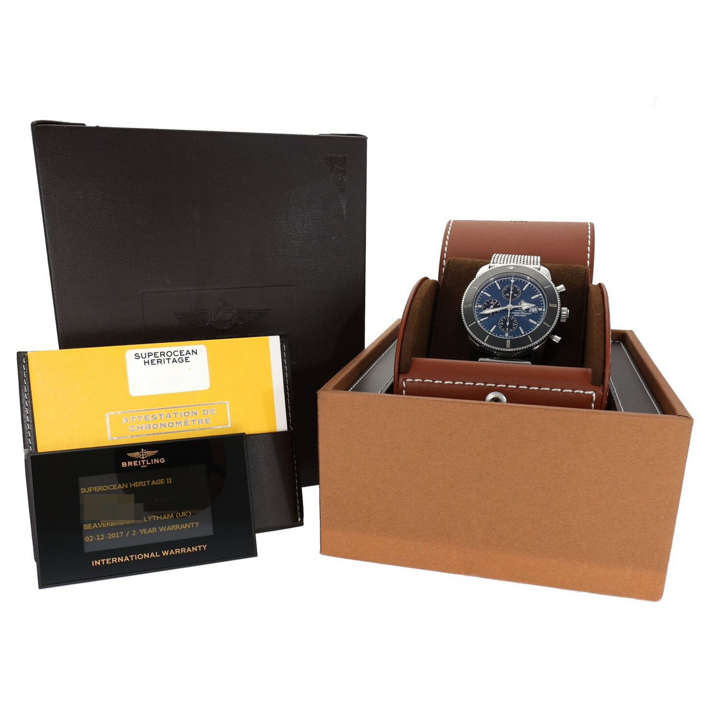 Breitling Superocean A13312 46mm Stainless Steel Watch