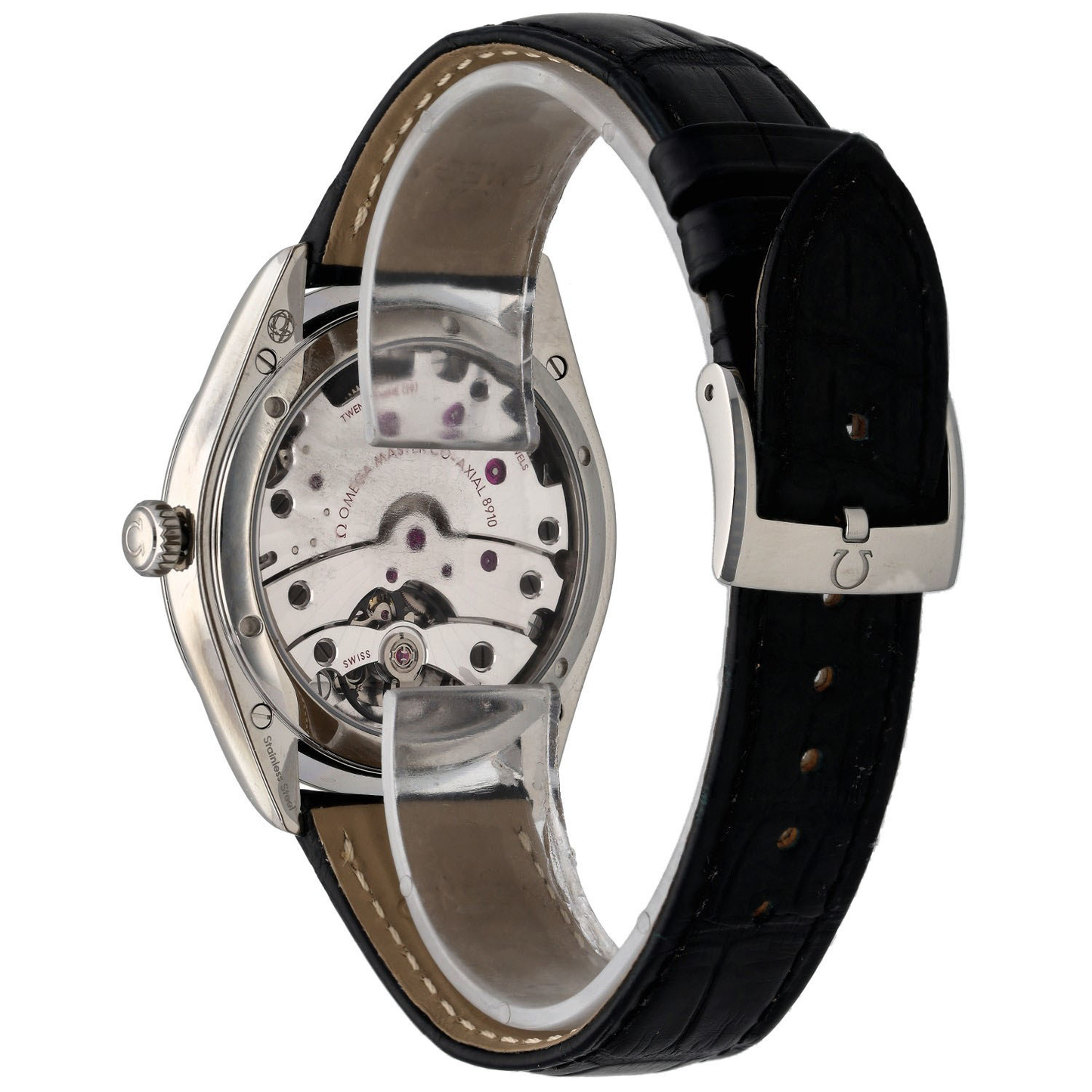Omega De Ville Trésor 435.13.40.21.02.001 40mm Stainless Steel Watch (Ex-Display)