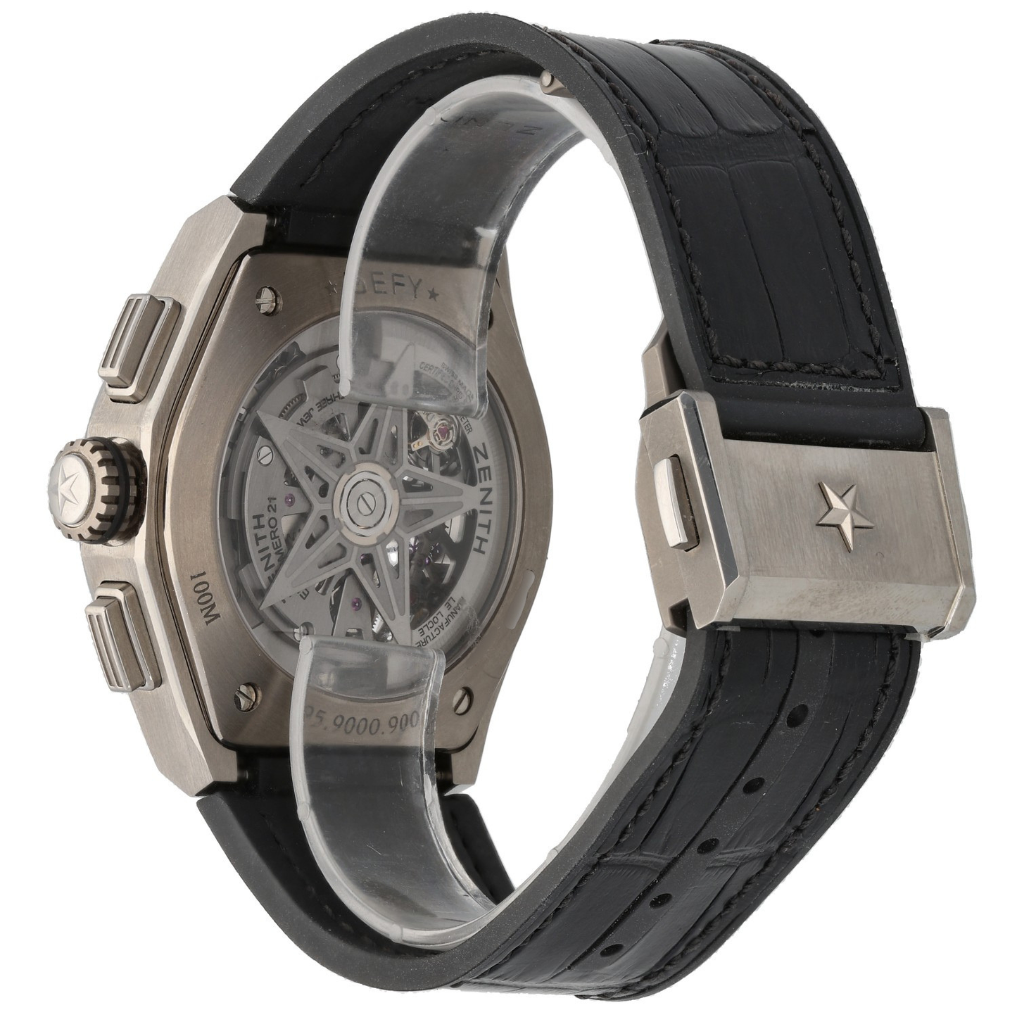 Zenith Defy El Primero 21 95.9000.9004/78.R582 44mm Titanium Watch (Ex-Display)