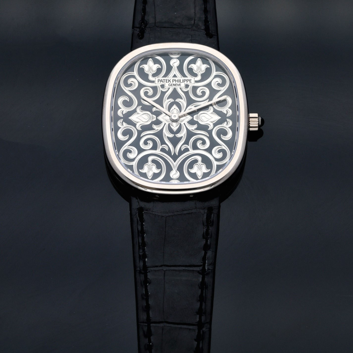 Patek Philippe Golden Eclipse Rare Handcrafts 5738/51G-001 34.5mm White Gold Watch