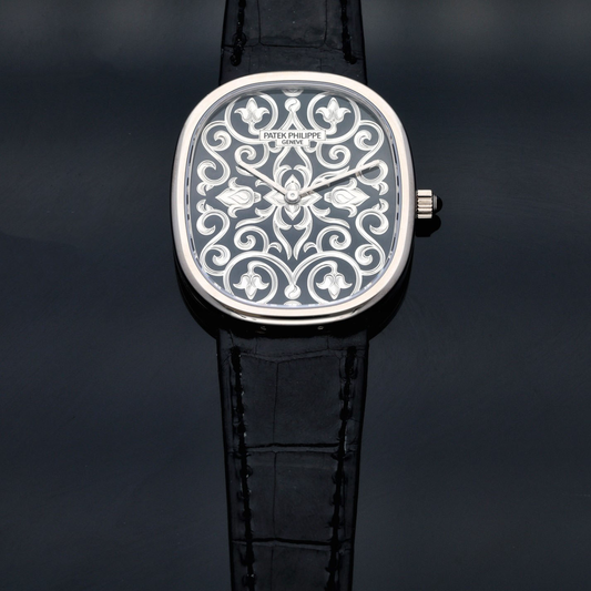 Patek Philippe Golden Eclipse Rare Handcrafts 5738/51G-001 34.5mm White Gold Watch