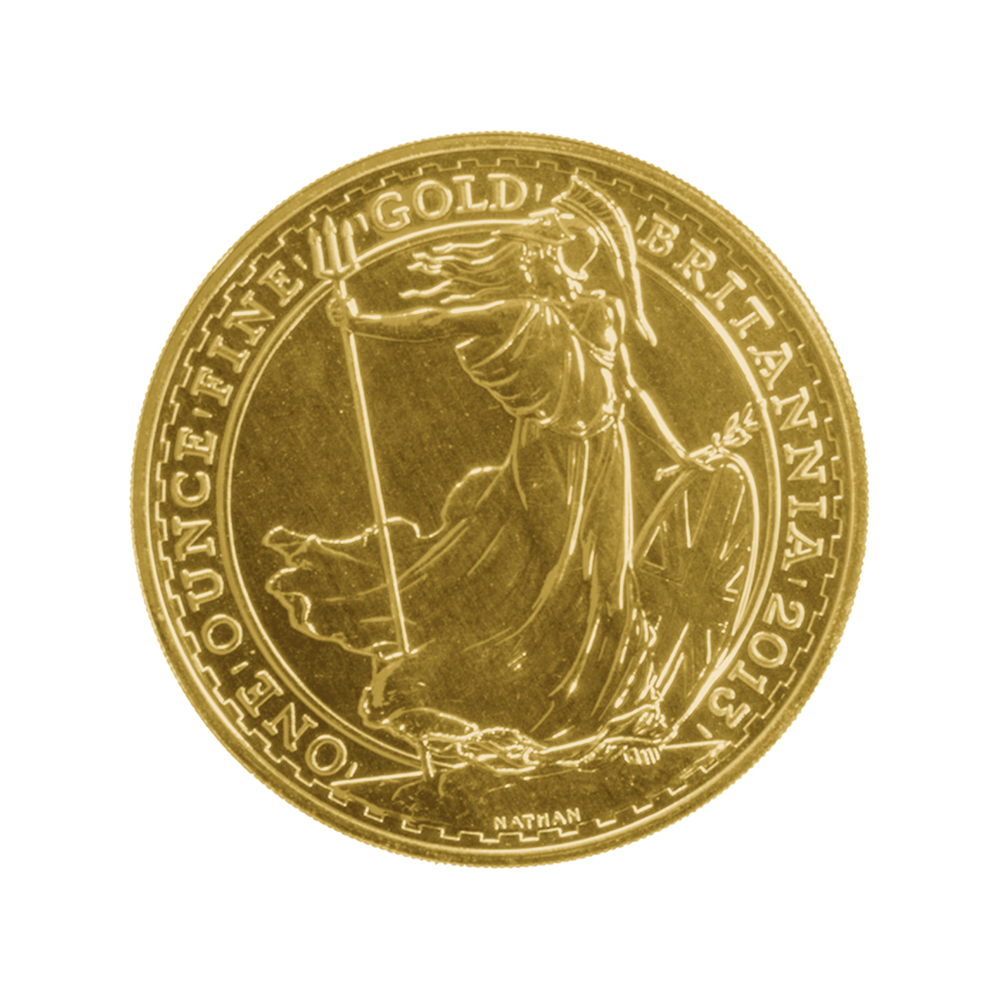 24ct Gold Queen Elizabeth II 1oz Britannia Coin 2013