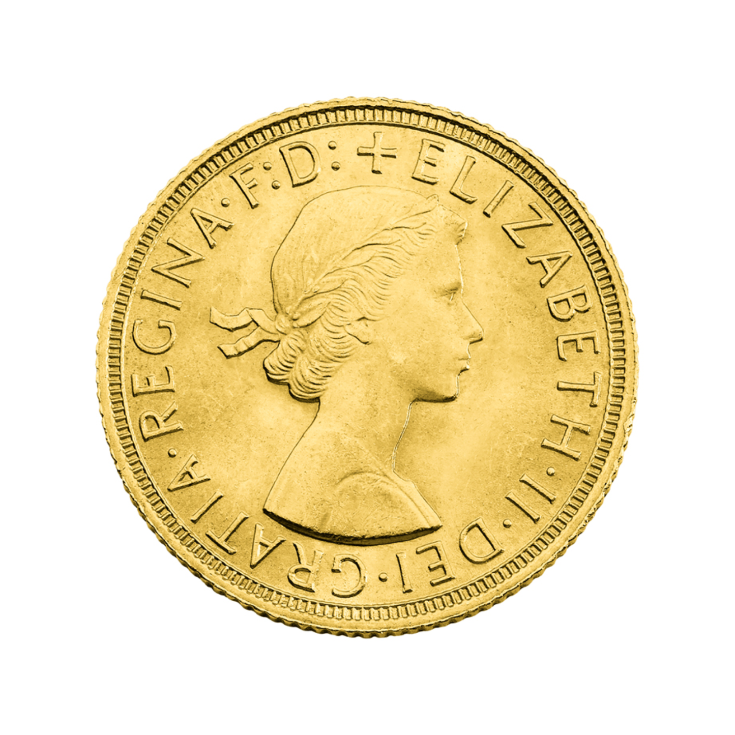 22ct Gold Queen Elizabeth II Full Sovereign Coin 1959