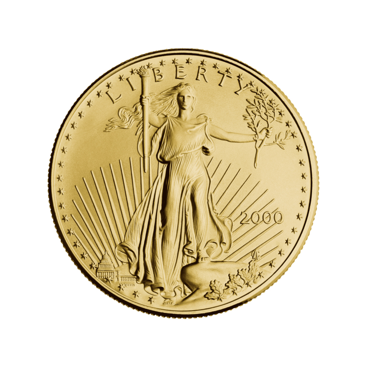 22ct Gold USA Eagle 1oz Coin - Various Dates