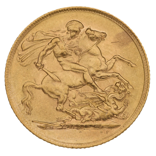 22ct Gold King Edward VII Full Sovereign Coin - Various Dates