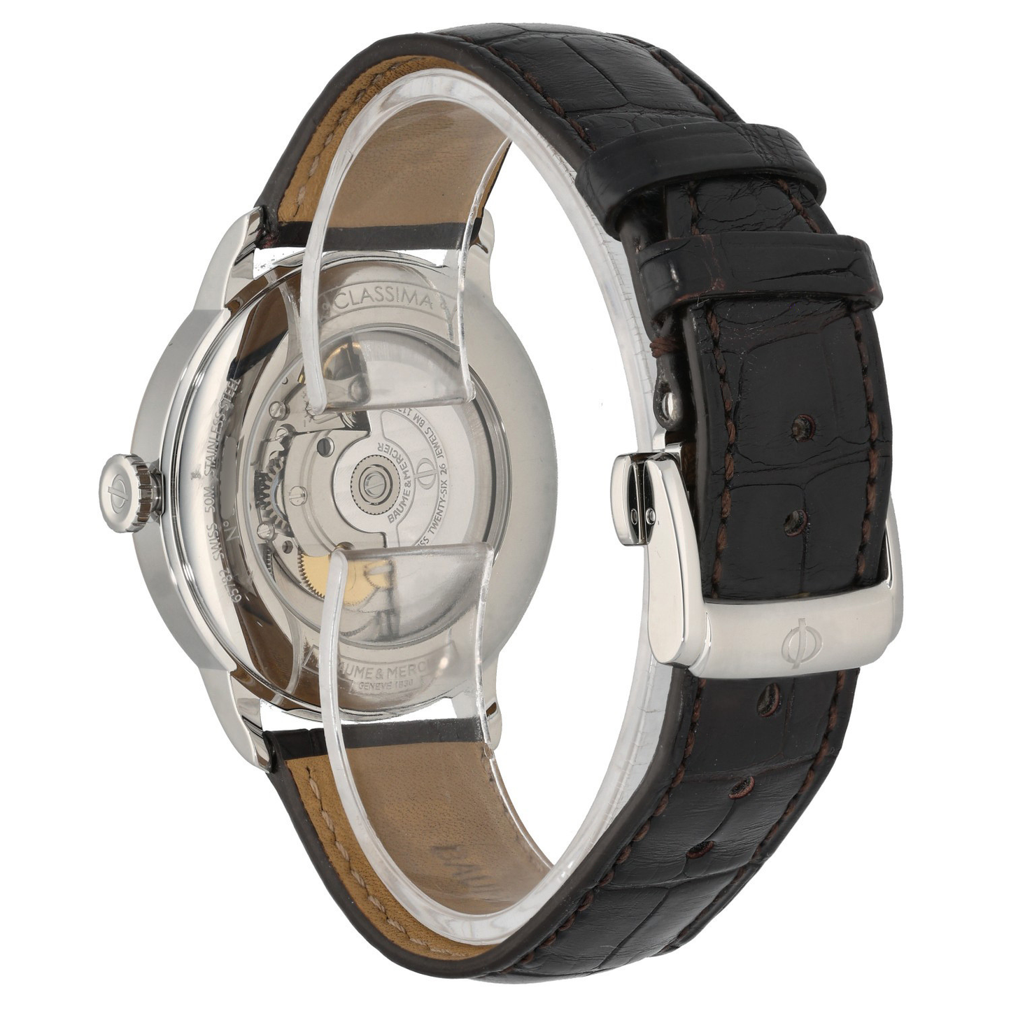 Baume Et Mercier Classimer 65782 40mm Stainless Steel Watch