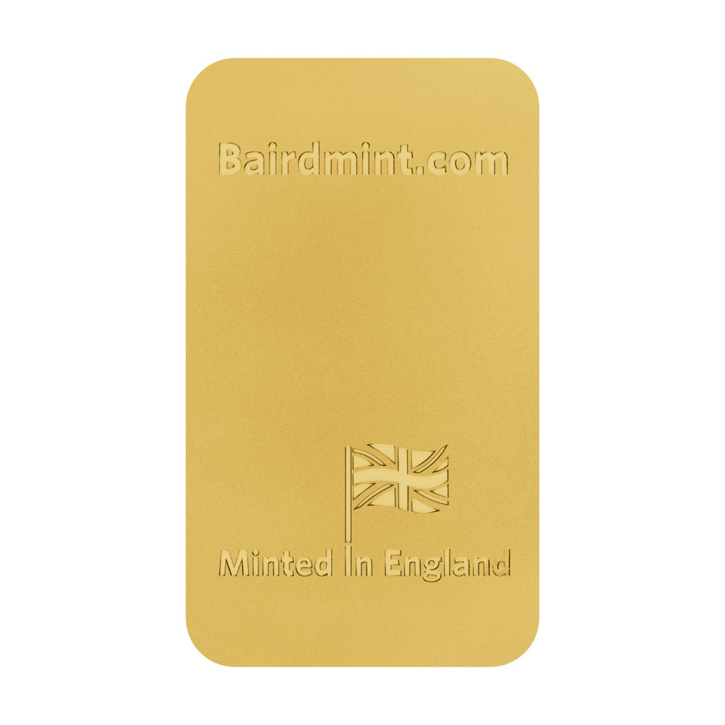 New Baird & Co 24ct 20g Gold Minted Bar