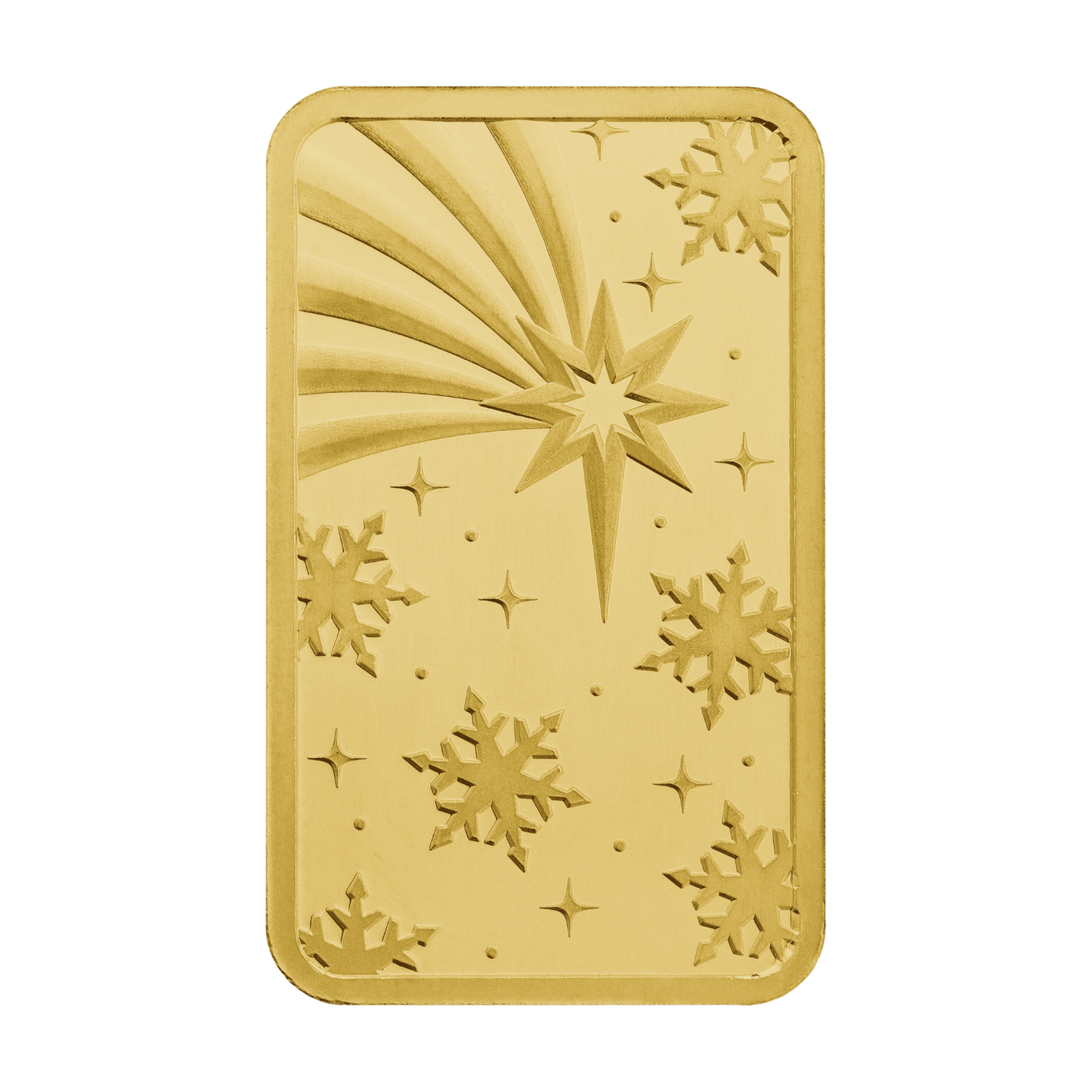 New 24ct 5g Christmas Gold Bar