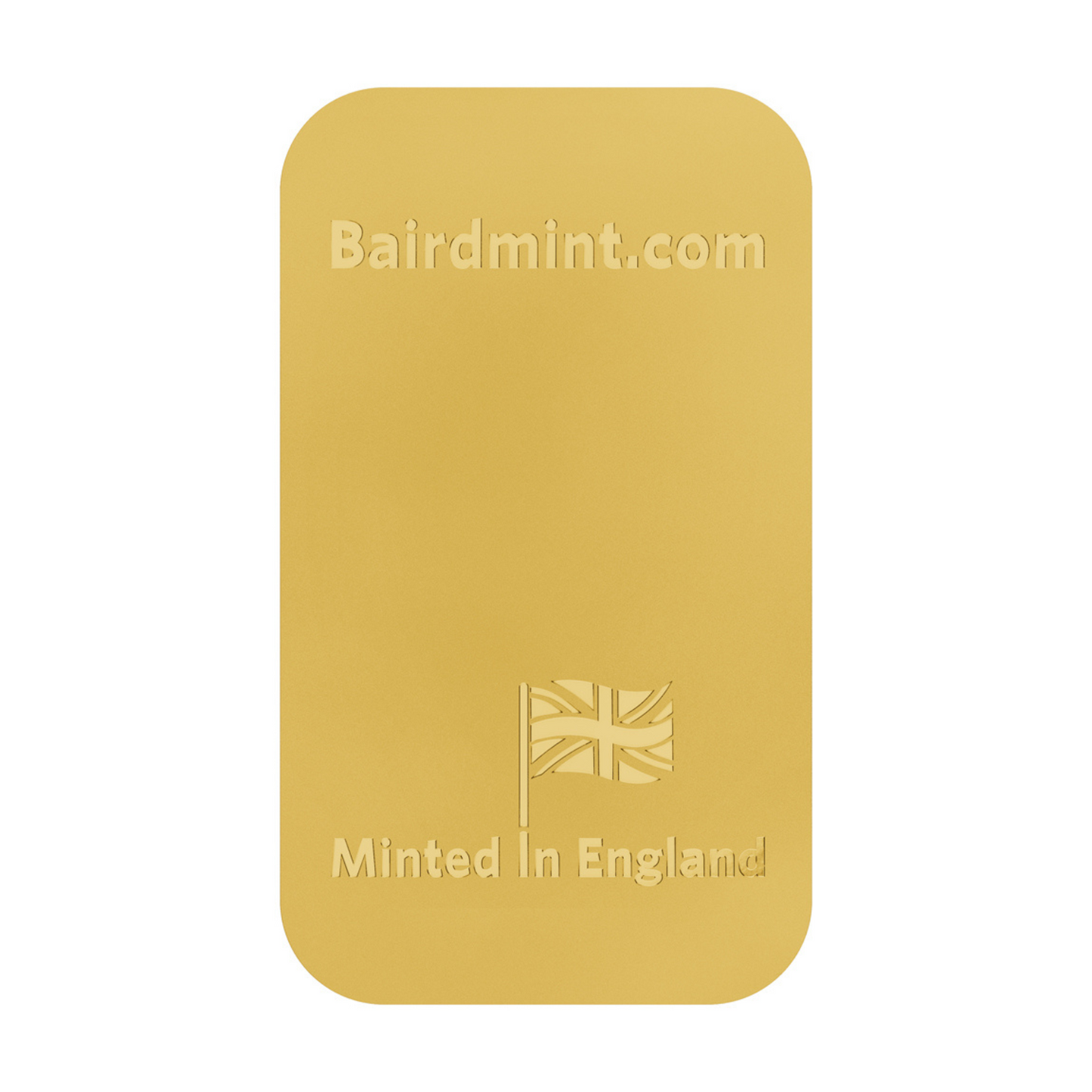 New Baird & Co 24ct 100g Gold Minted Bar