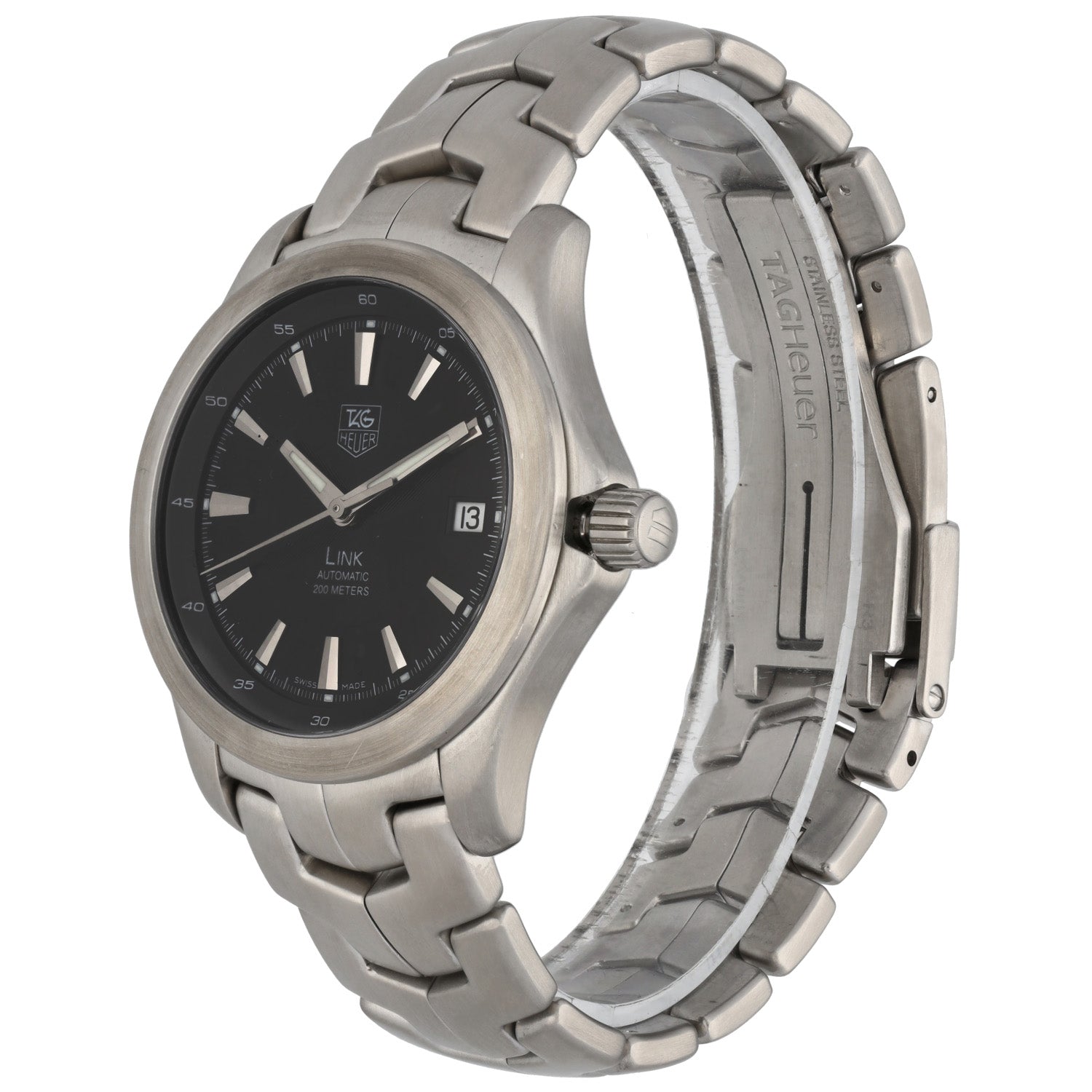 Tag Heuer Link WJF2110 39mm Stainless Steel Watch