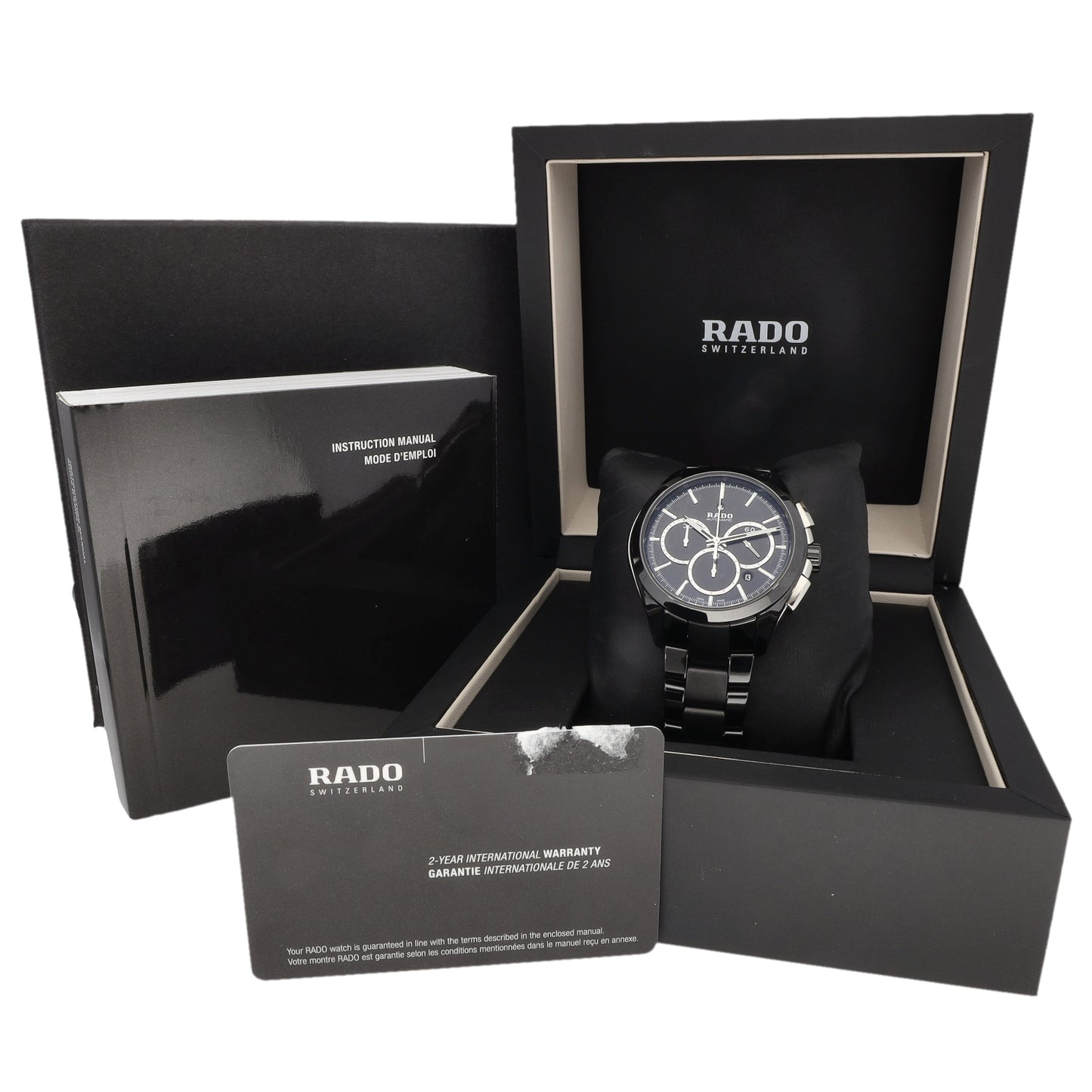 Rado Hyperchrome R32275152 45mm Ceramic Watch