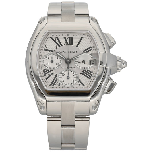 Cartier Roadster W62019X6 41mm Stainless Steel Watch