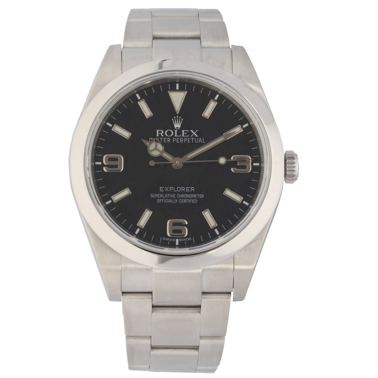 Rolex Explorer 214270 39mm Stainless Steel Watch