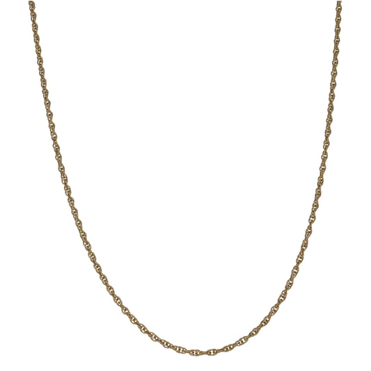 9ct Gold Fancy Necklace 16"