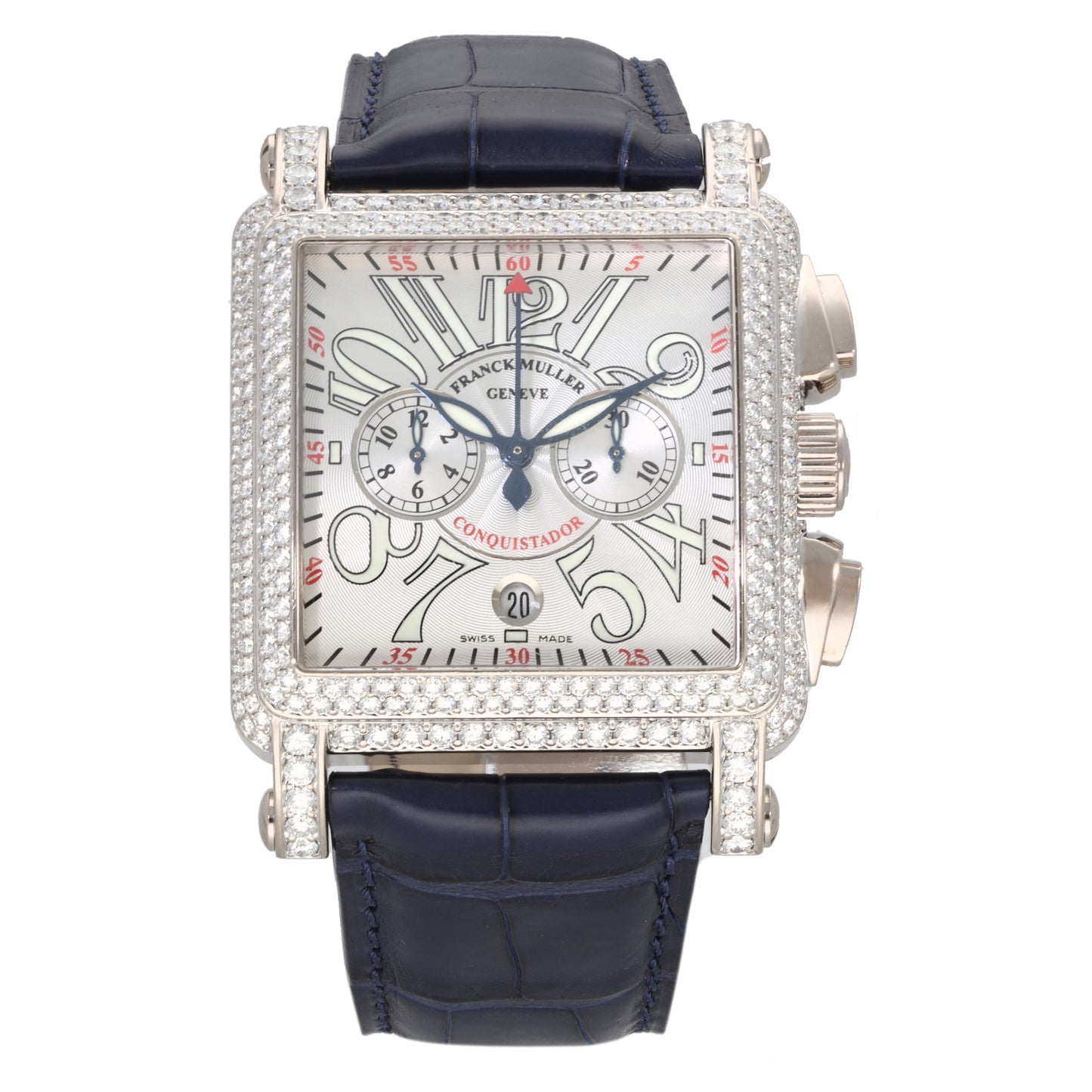 Franck Muller Conquistador Cortez 41mm White Gold Watch