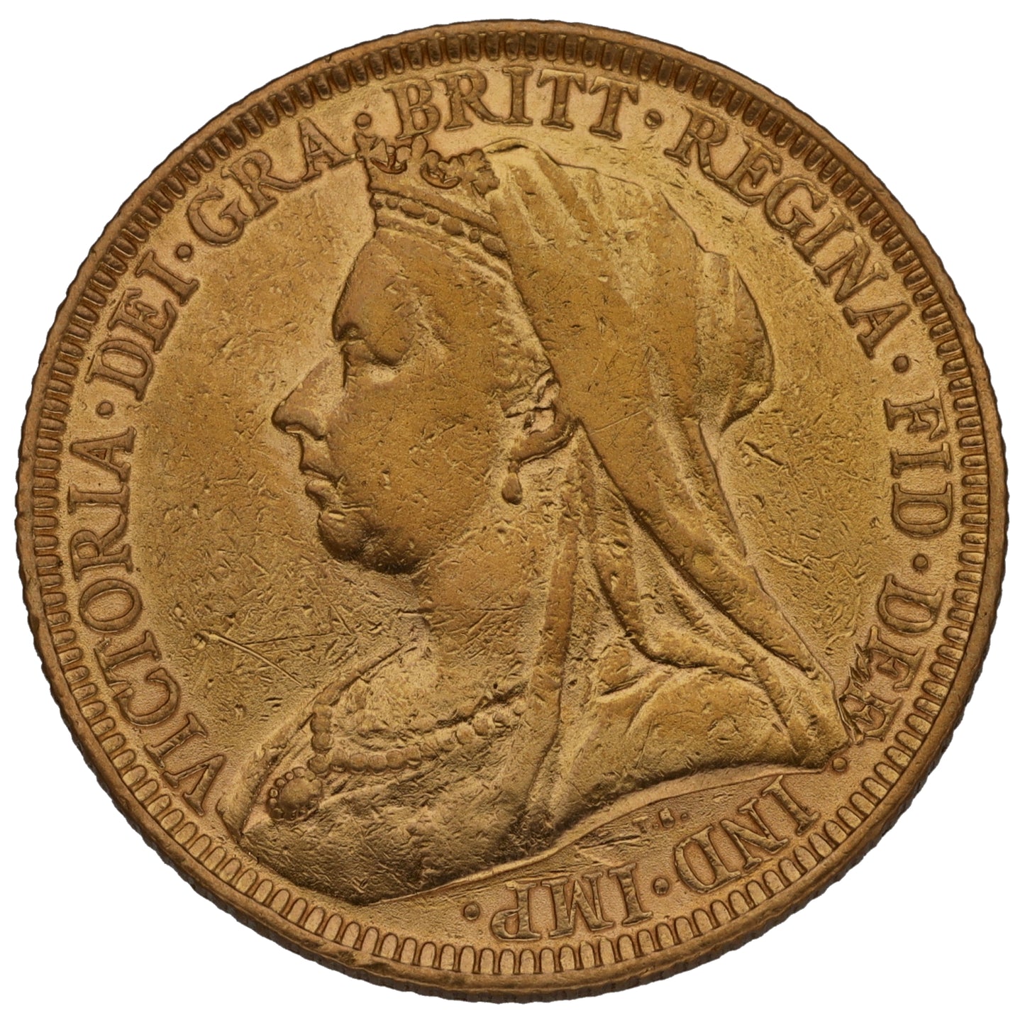 22ct Gold Queen Victoria Full Sovereign Coin 1894