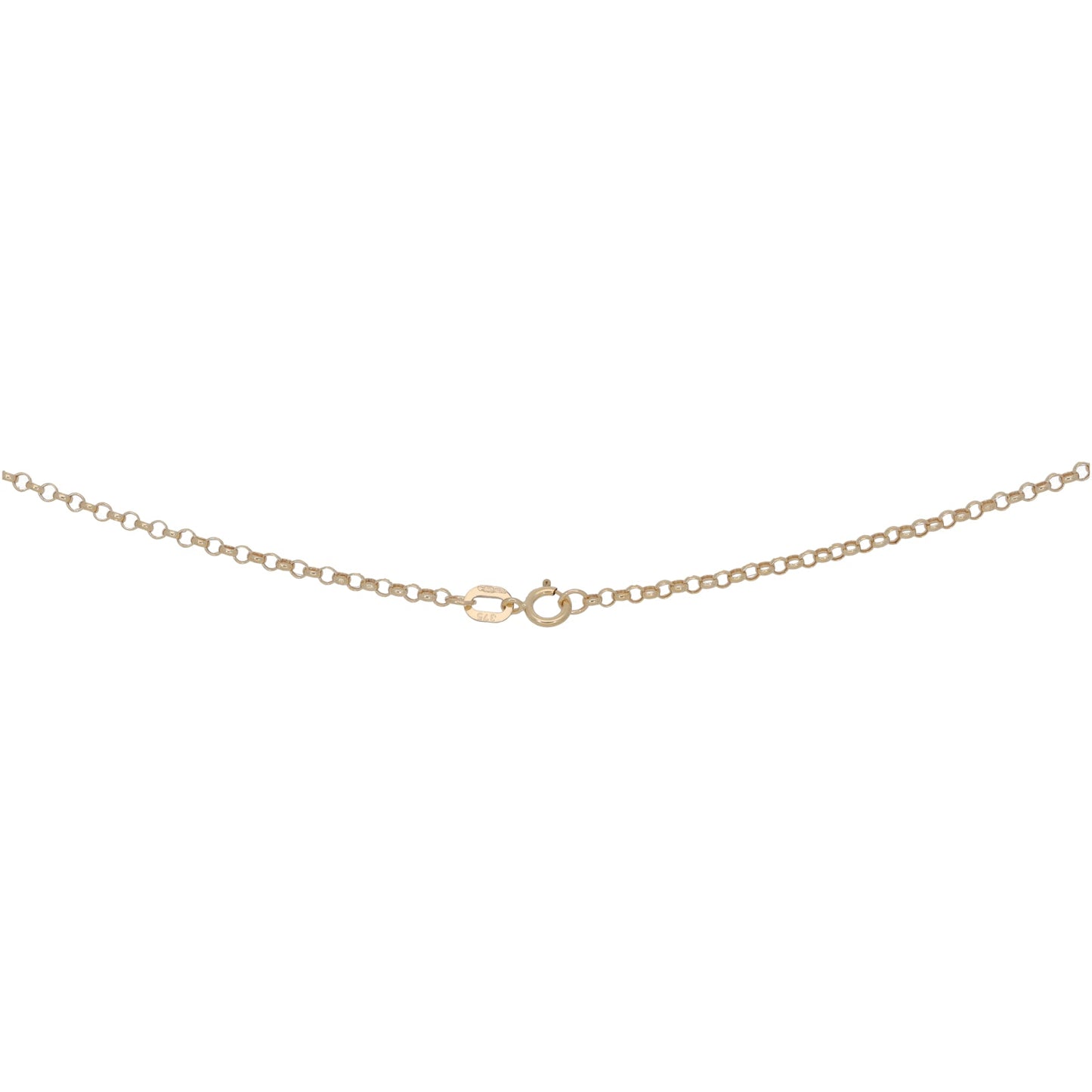 9ct Gold Belcher Chain 22"