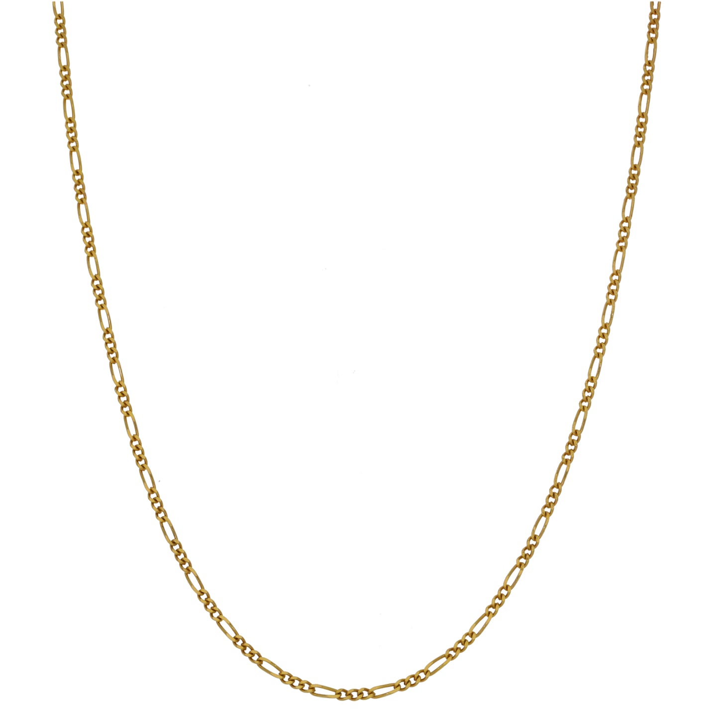 9ct Gold Figaro Chain 16"