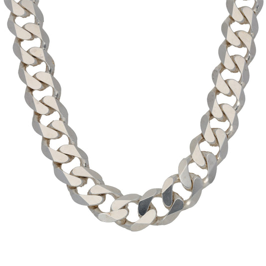 Sterling Silver Curb Chain 24"