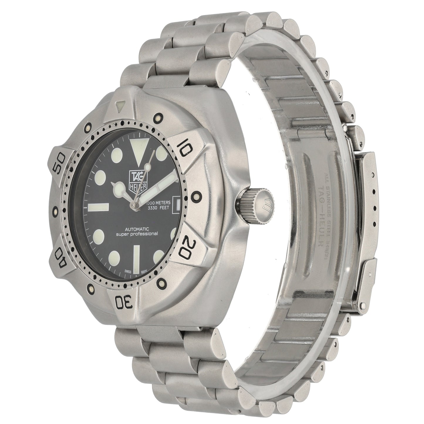 Tag Heuer Super Professional WS2110-2 42mm Stainless Steel Watch