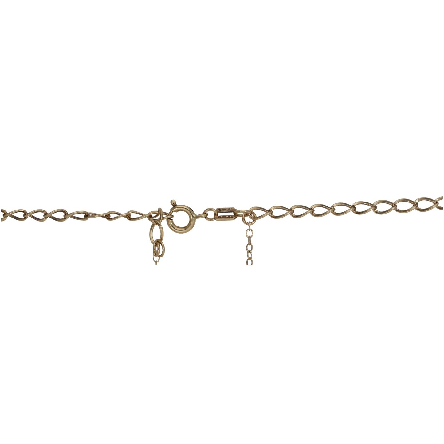 9ct Gold St Christopher Pendant With Chain