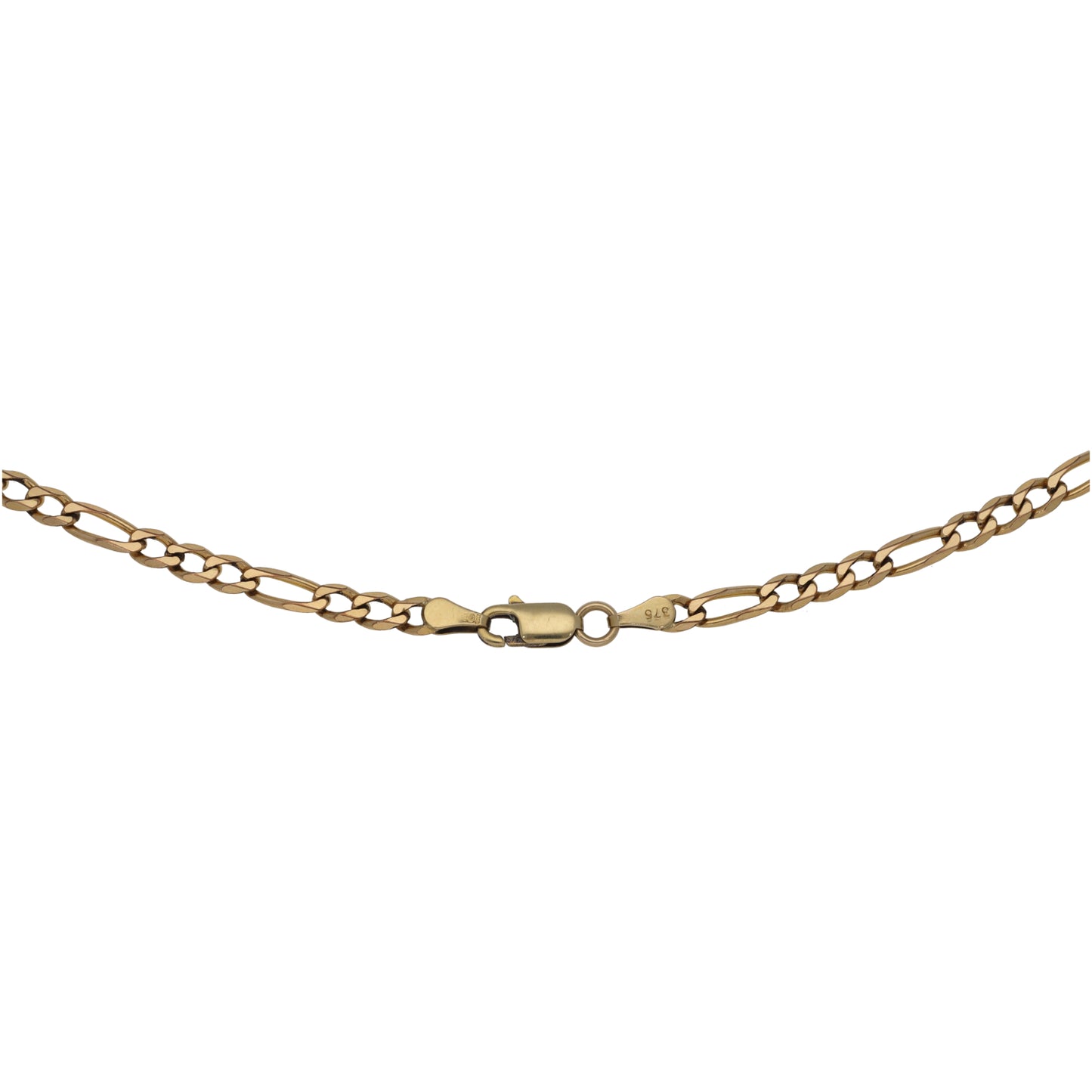 9ct Gold Figaro Chain 22"