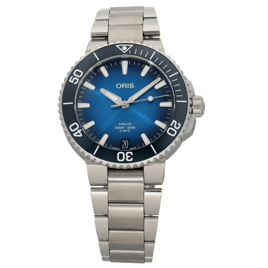 Oris Aquis 7769 41mm Stainless Steel Watch