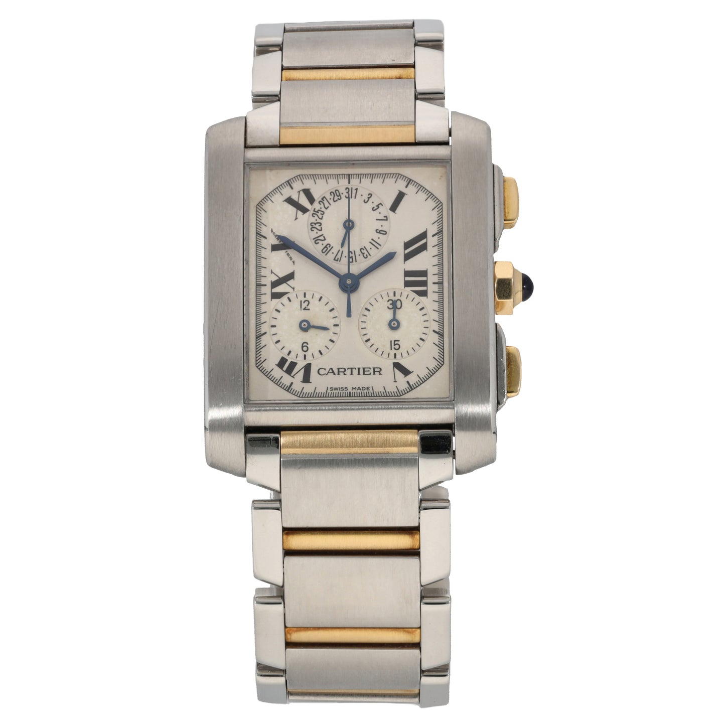 Cartier Tank Francaise 2303 28mm Stainless Steel Watch