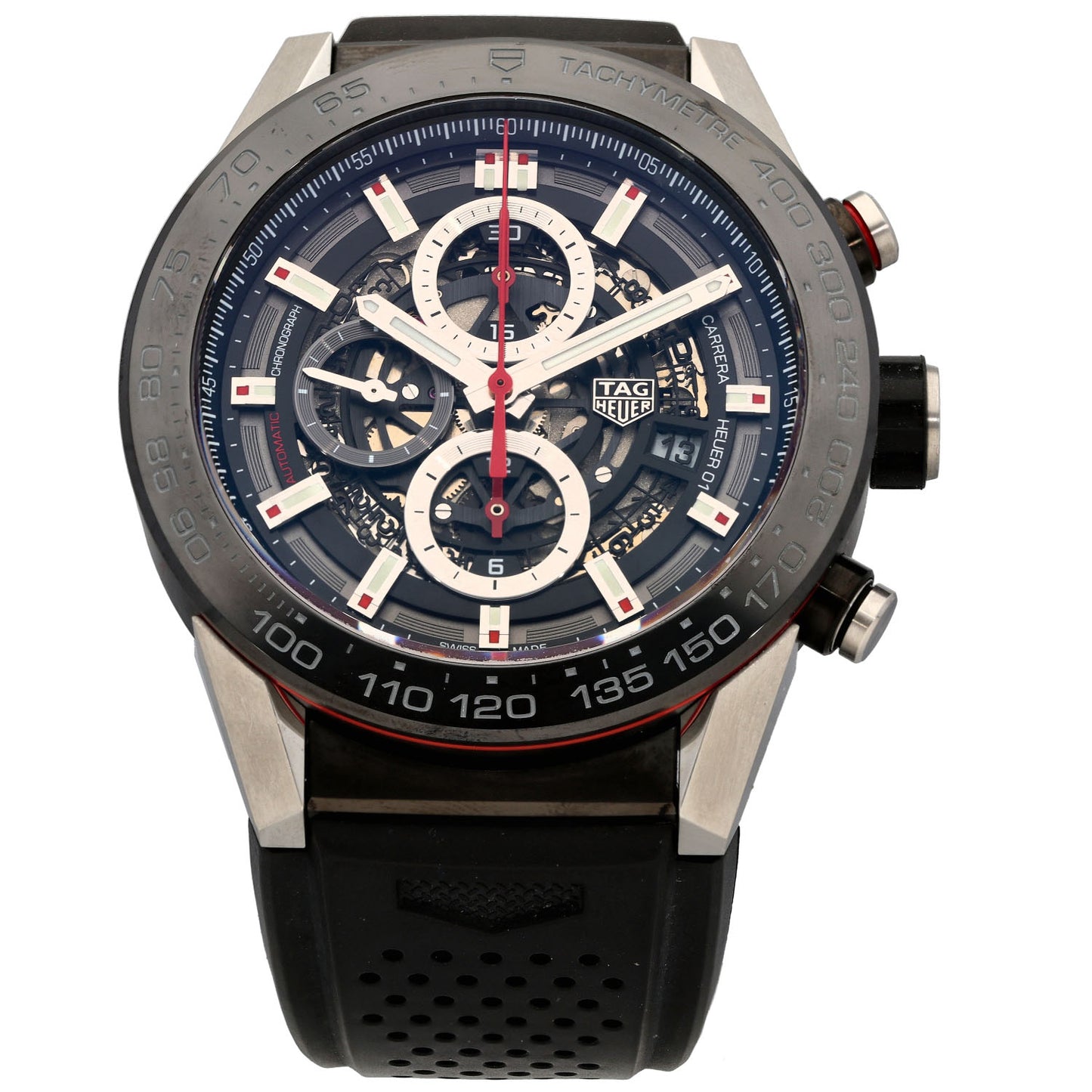 Tag Heuer Carrera CAR2A1Z 45mm Stainless Steel Watch