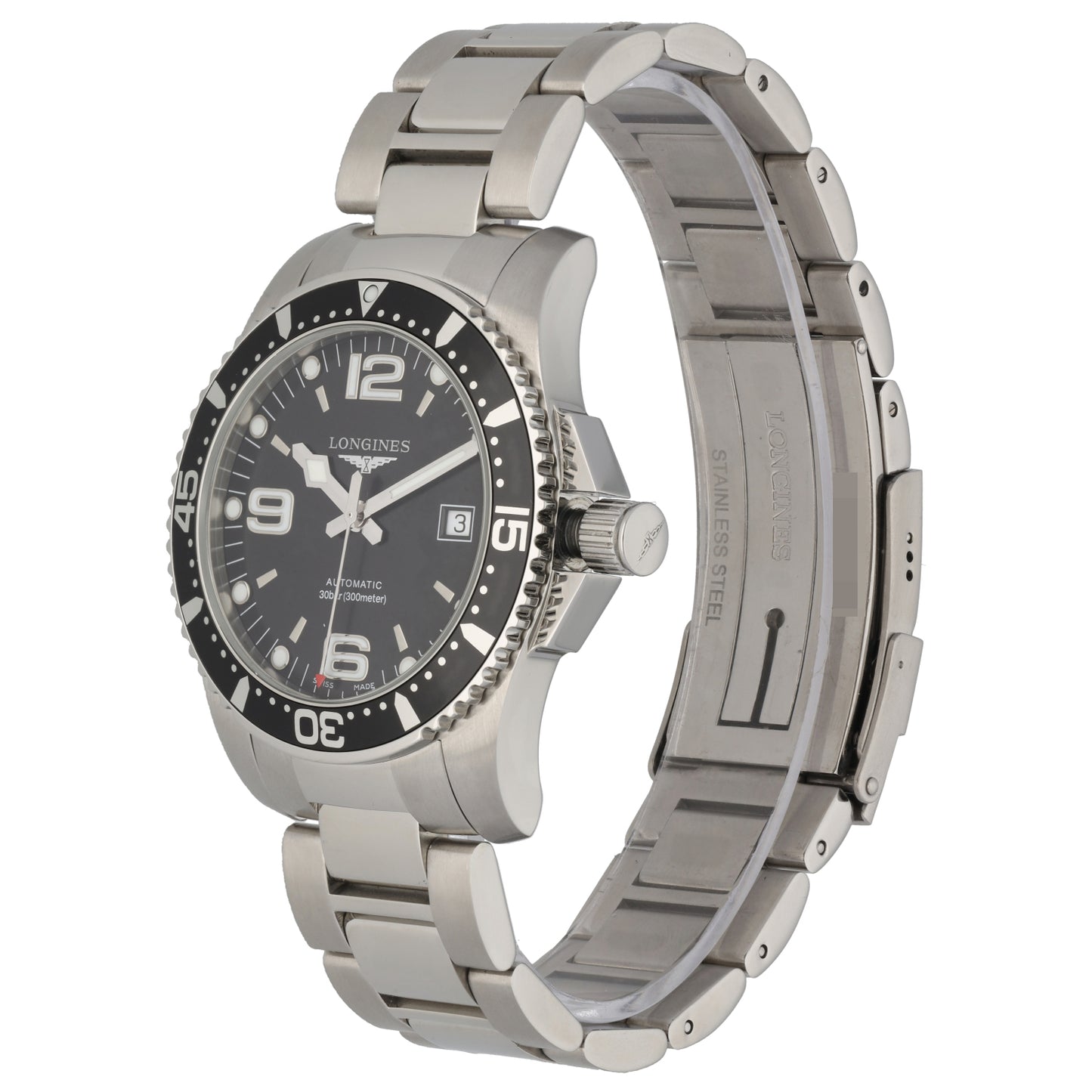 Longines Hydro Conquest L3.642.4 41mm Stainless Steel Watch