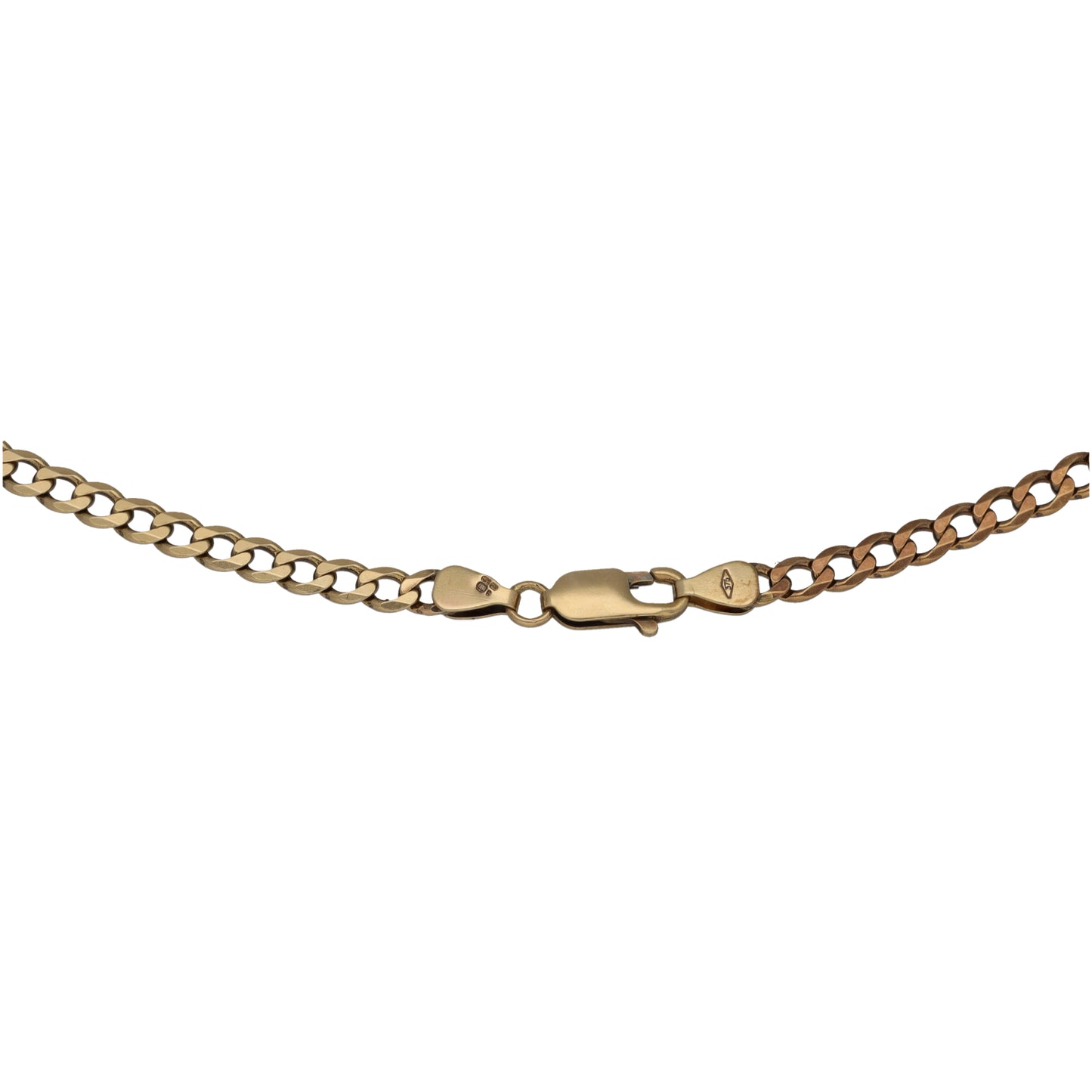 9ct Gold Curb Chain 20"