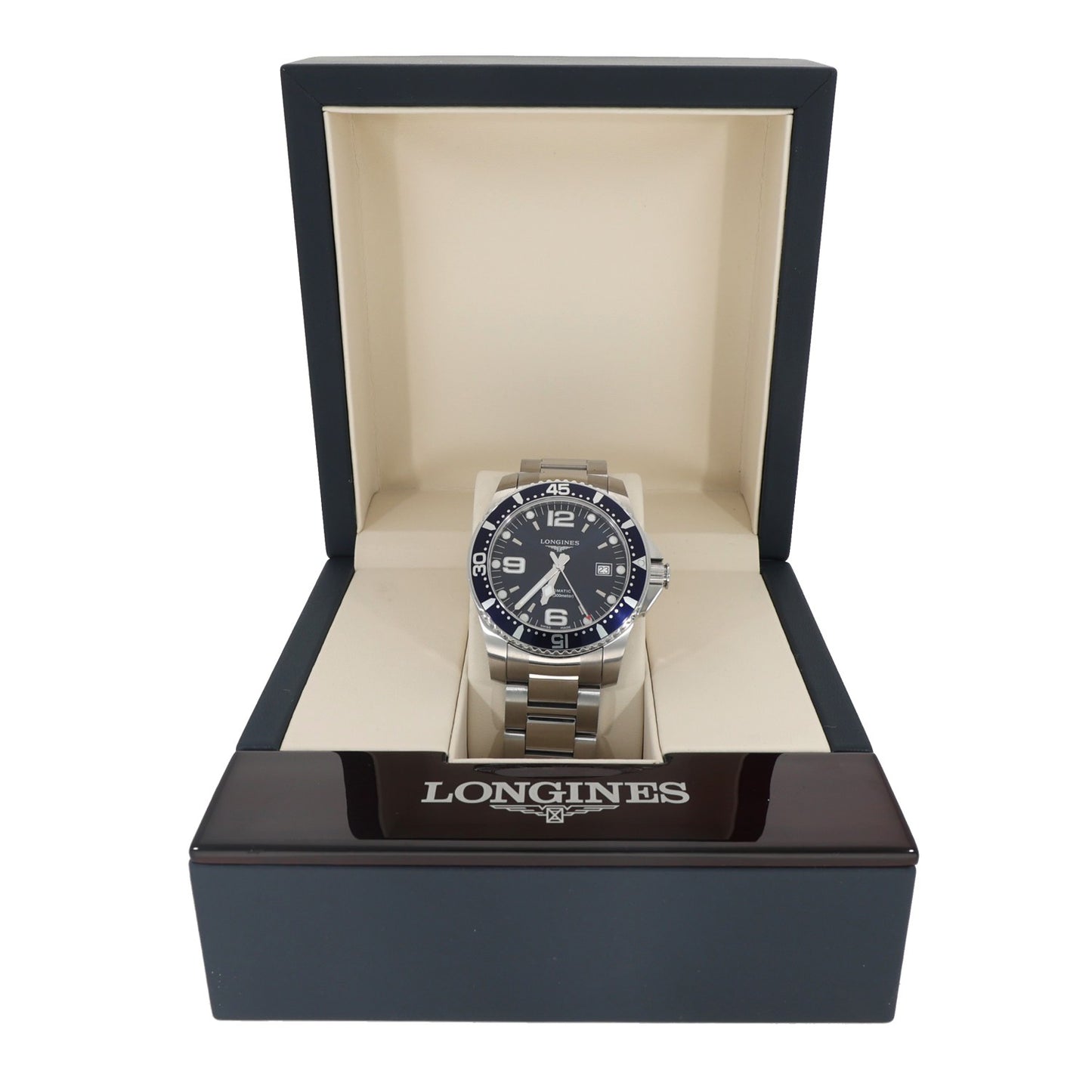 Longines Hydro Conquest L3.742.4 41mm Stainless Steel Watch