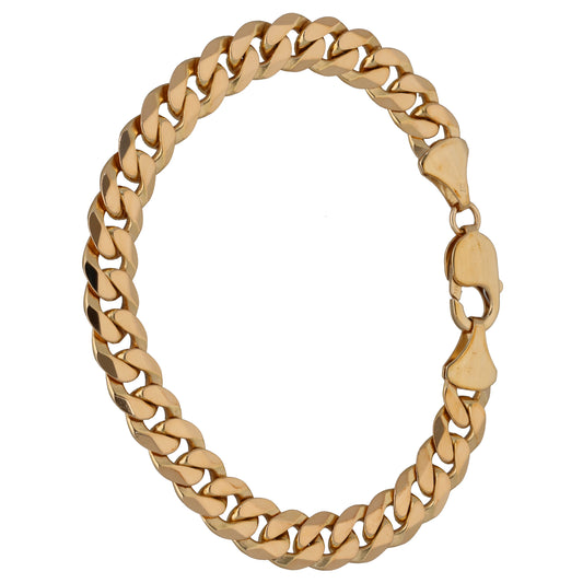 9ct Gold Curb Bracelet