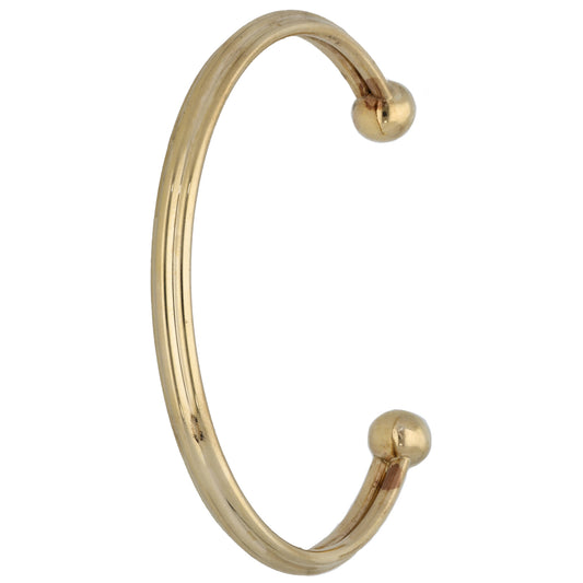 9ct Gold Torque Bangle