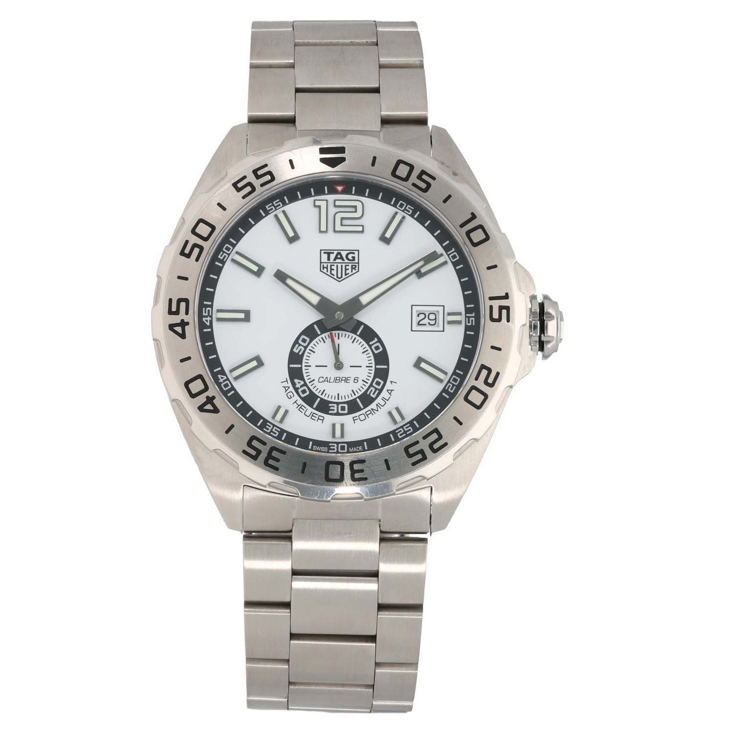 Tag Heuer Formula 1 WAZ2013 43mm Stainless Steel Watch