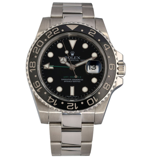 Rolex GMT Master II 116710 LN 40mm Stainless Steel Watch