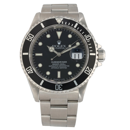 Rolex Submariner 16610 40mm Stainless Steel Watch