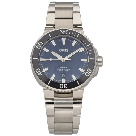 Oris Aquis 7730 43.5mm Stainless Steel Watch