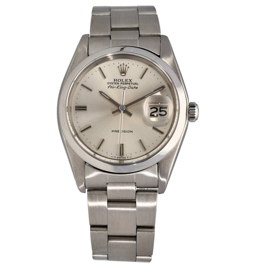 Rolex Air King 5700 34mm Stainless Steel Watch